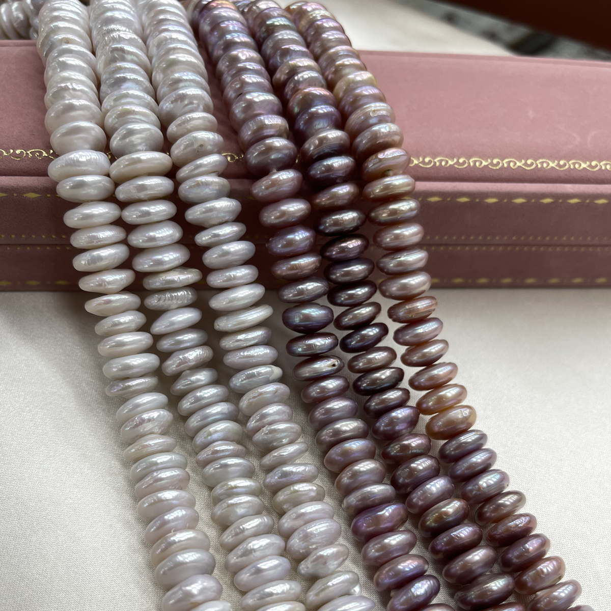 Pearl Trim Chain - DIY Slice Isolation Pearl Natural Freshwater