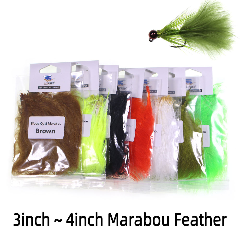 Feather Trim Marabou - 3.5g/Pack 3~4 inch Natural Marabou Feather