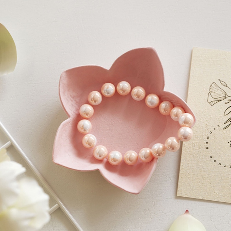 Petal Plate Dish Jewelry Plate - Embellishment Crafts avaliação e preço
