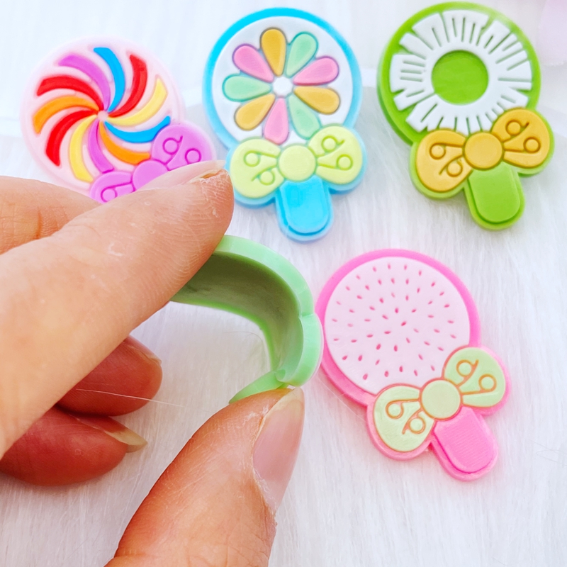 10pcs New Cute Lollipop Series - Embellishment Glue Craft avaliação e preço