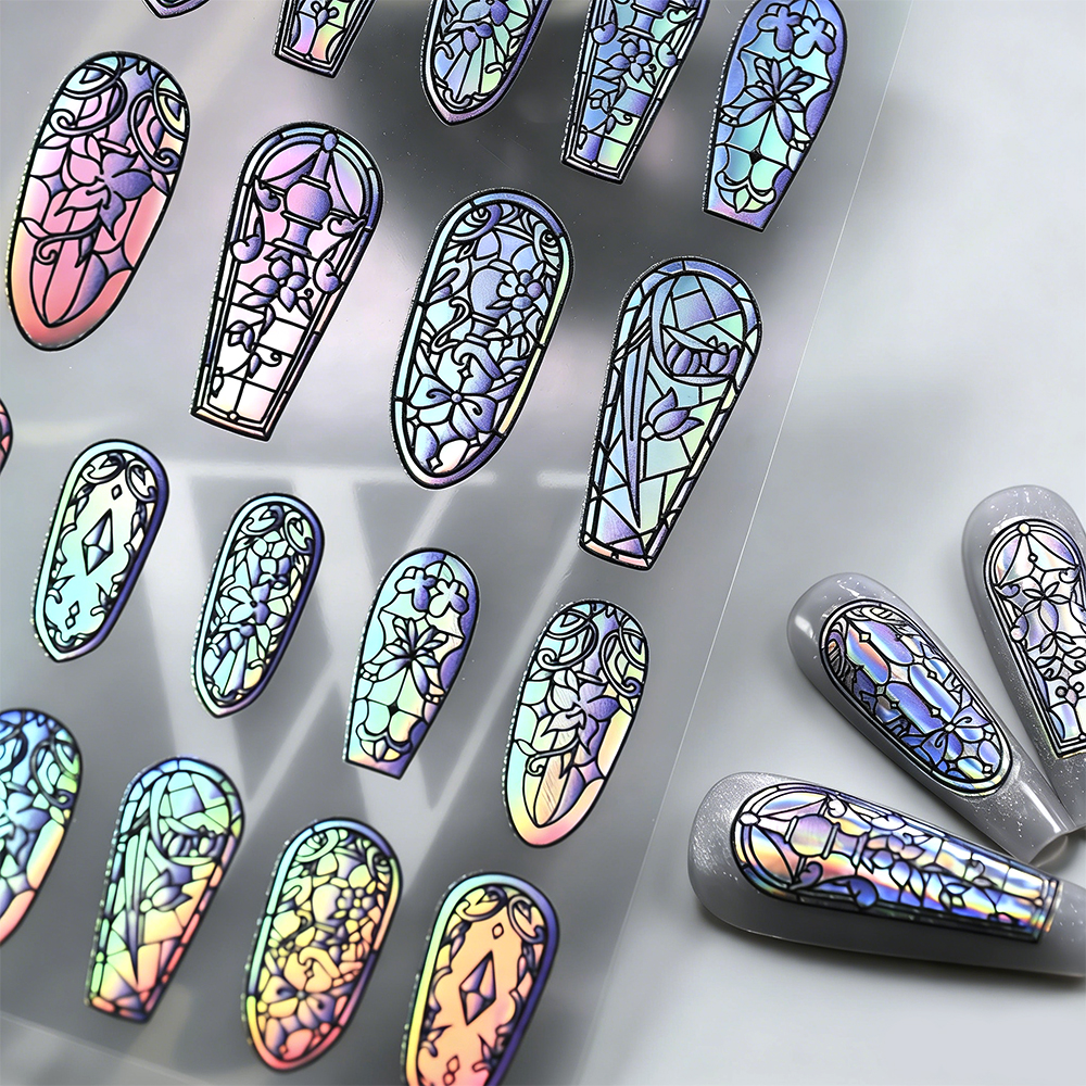 5D Sparkly Retro Glass Fragmen - Glitter Vinyl Roll avaliação e preço