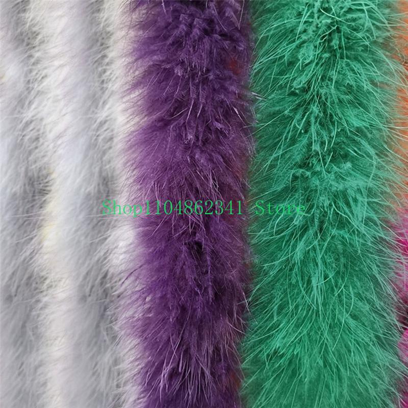2 Yards Fluffy Marabou Feather - Feather Trim Marabou avaliação e preço