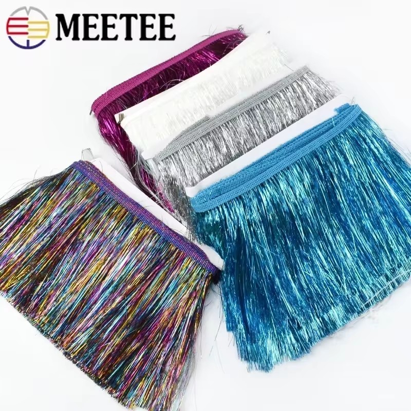 5/10Meters 10/15/20cm Sequin T - Fringe Ribbon Sewing avaliação e preço