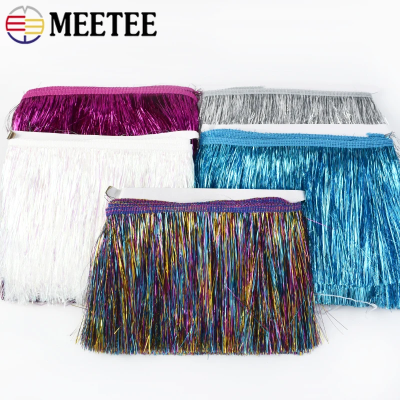 5/10Meters 10/15/20cm Sequin T - Fringe Ribbon Sewing avaliação e preço