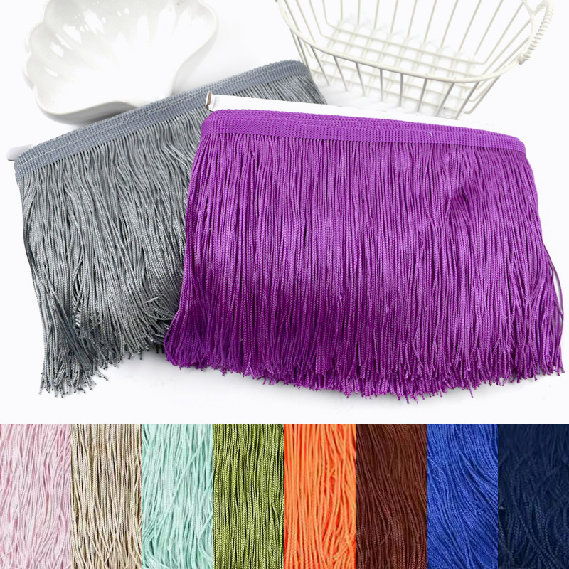 5/10Yard 10-20cm Sewing Tassel - Fringe Ribbon Sewing avaliação e preço