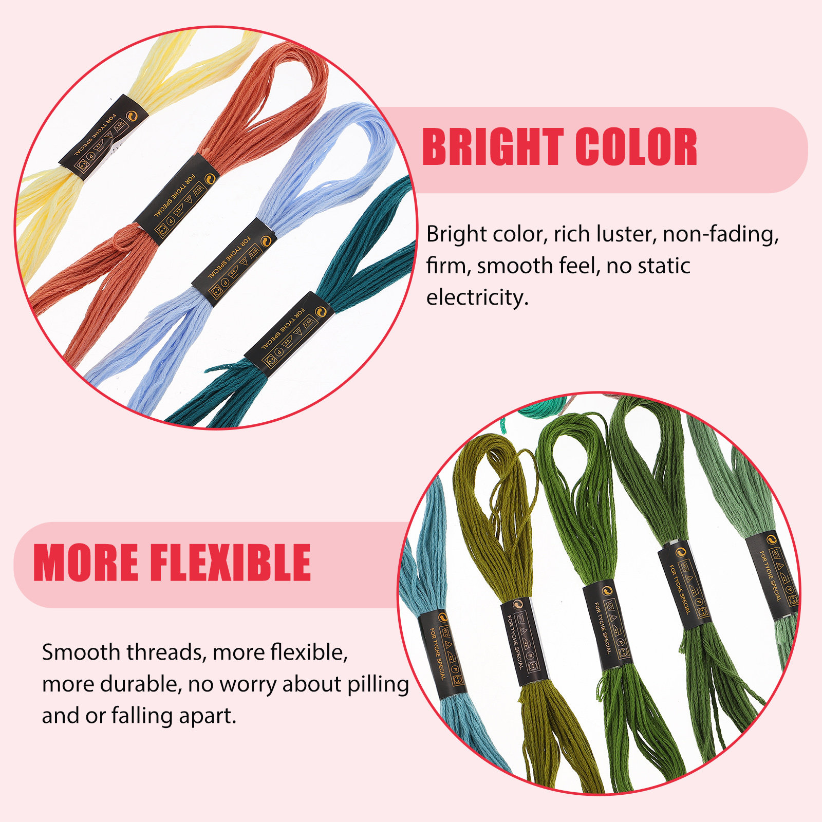 100pcs Embroidery Thread Cross - Embroidery Craft avaliação e preço
