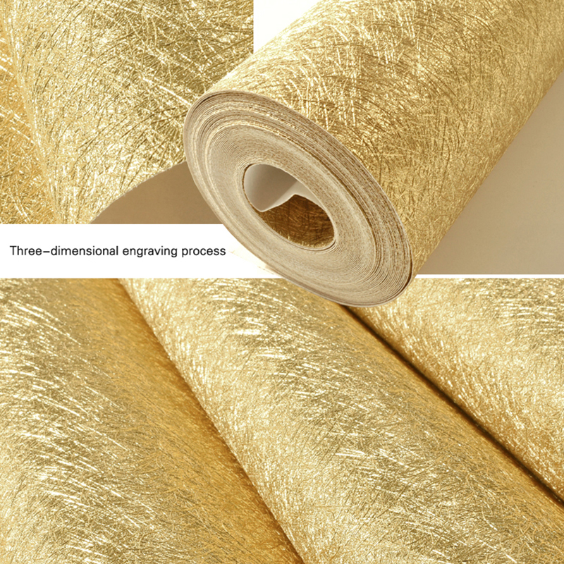 3D Stereoscopic Relief Gold Fo - Glitter Vinyl Roll avaliação e preço