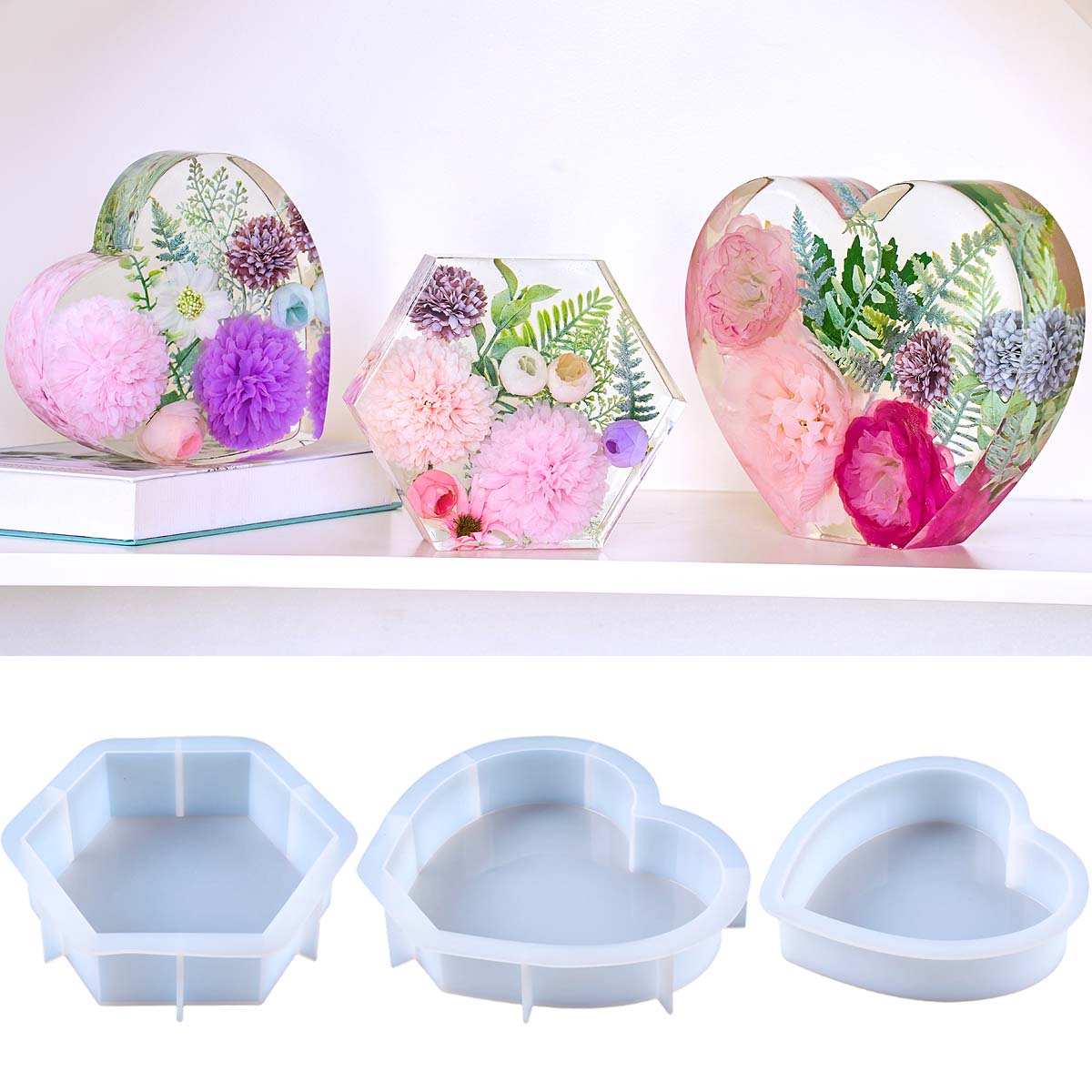 Large Love Silicone Mold DIY H - Embellishment Crafts avaliação e preço