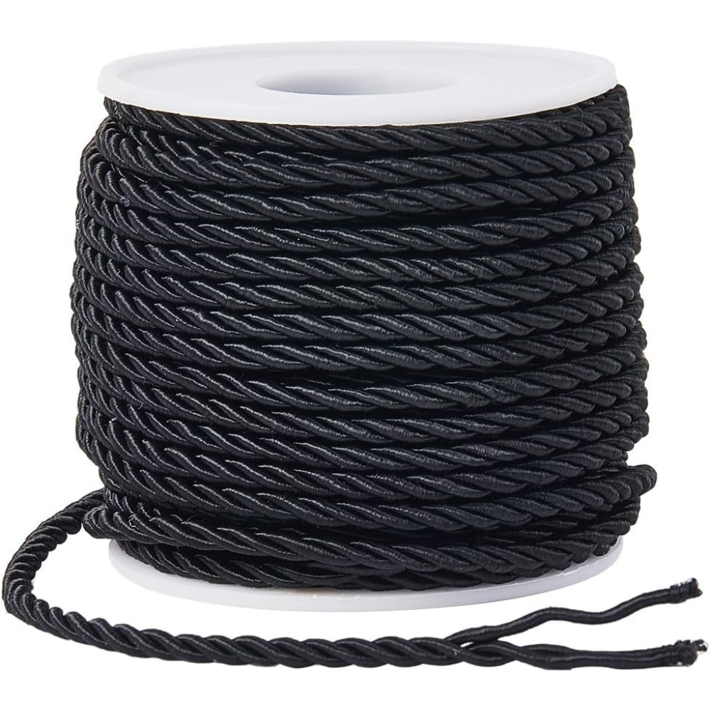 22 Yards 3mm Twisted Cord Deco - Cord Trim Twisted avaliação e preço