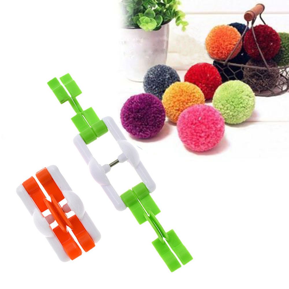 2pcs/lot Fashion Needle Craft  - Pom Pom Maker Tool avaliação e preço