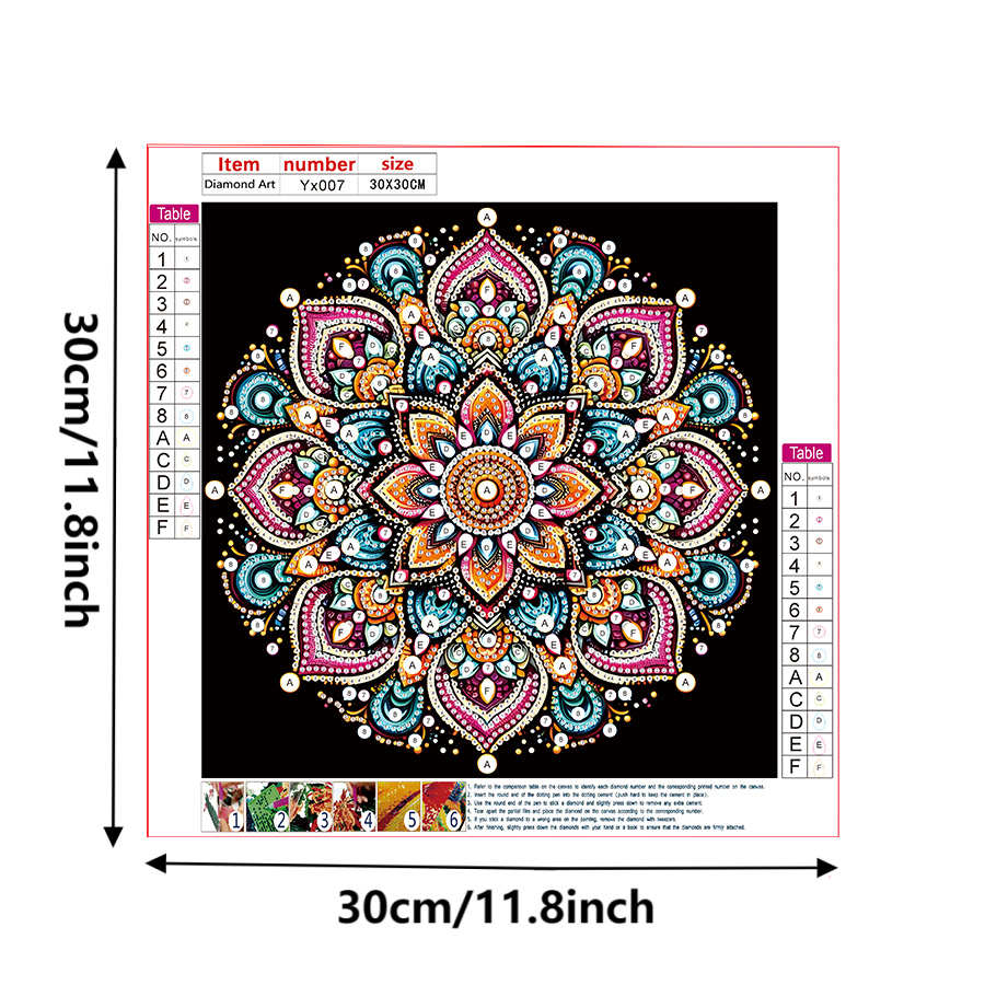 5D DIY Diamond Painting Flower - Embellishment Crafts avaliação e preço
