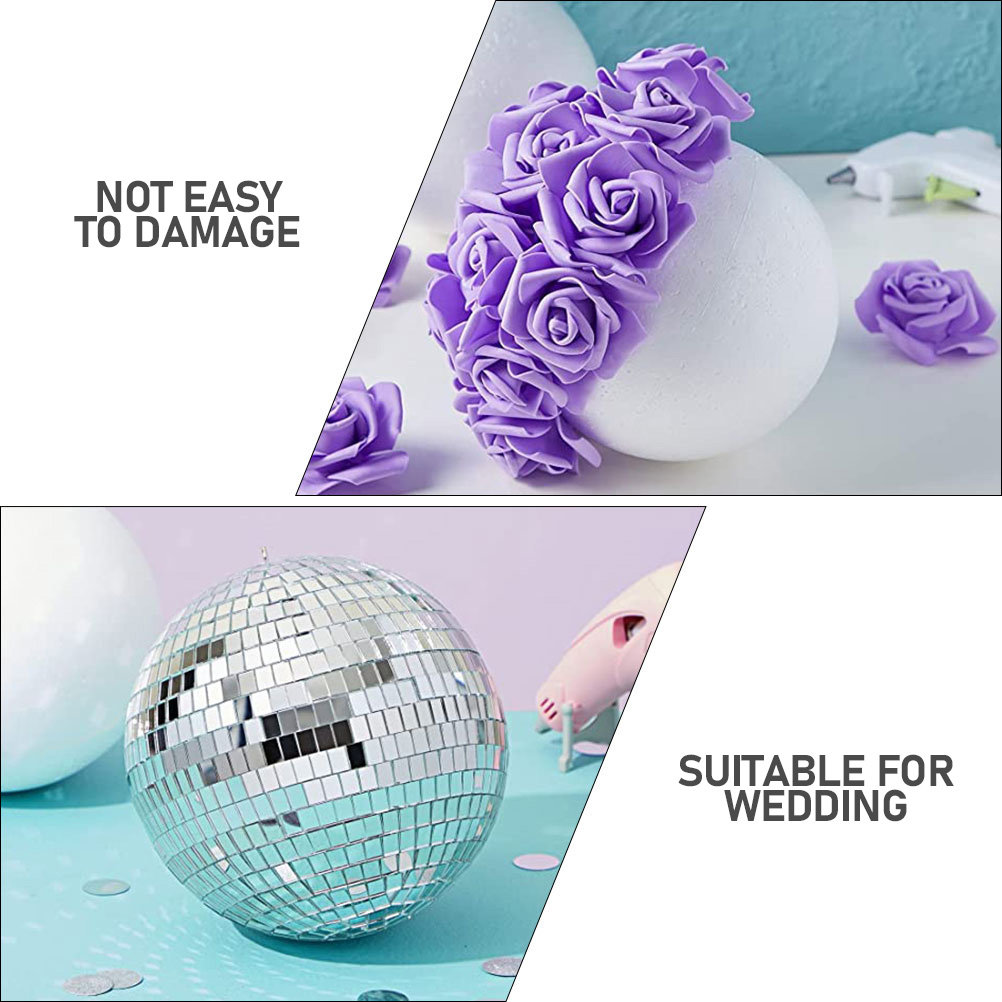 2Pcs Round Foam Spheres Lightw - Embellish Craft avaliação e preço