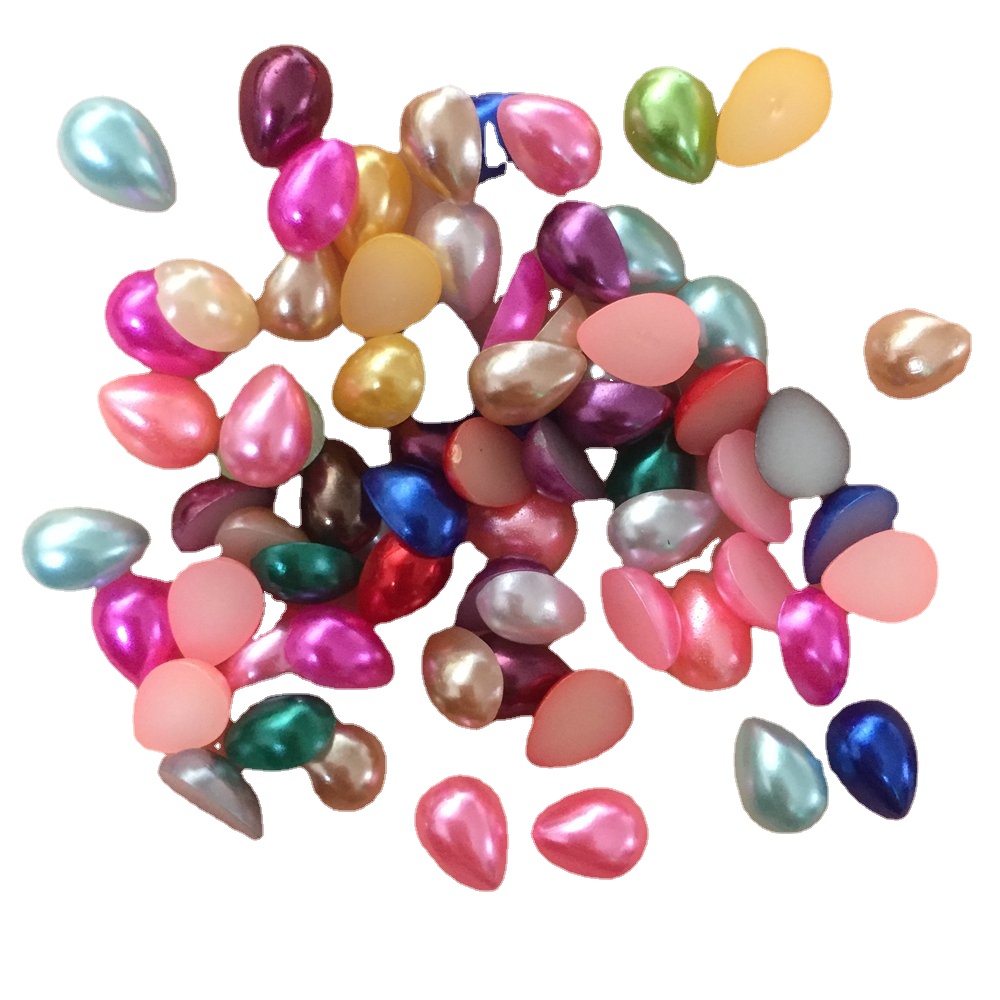 200PCS Resin Cute Drop Pearl B - Embellishment Glue Craft avaliação e preço