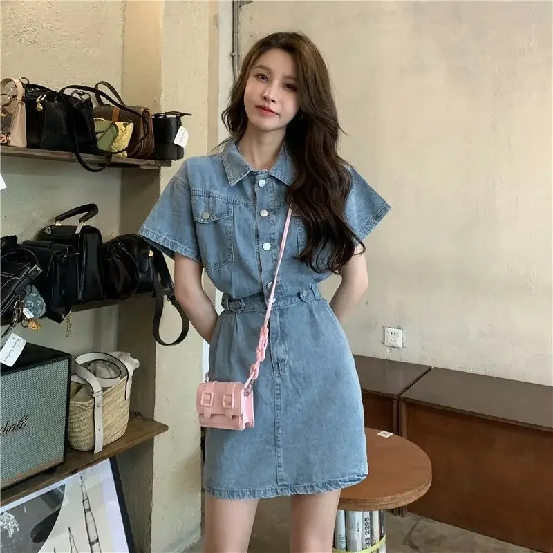 New Sweet Women Denim Short Dr - Embellish Knit avaliação e preço