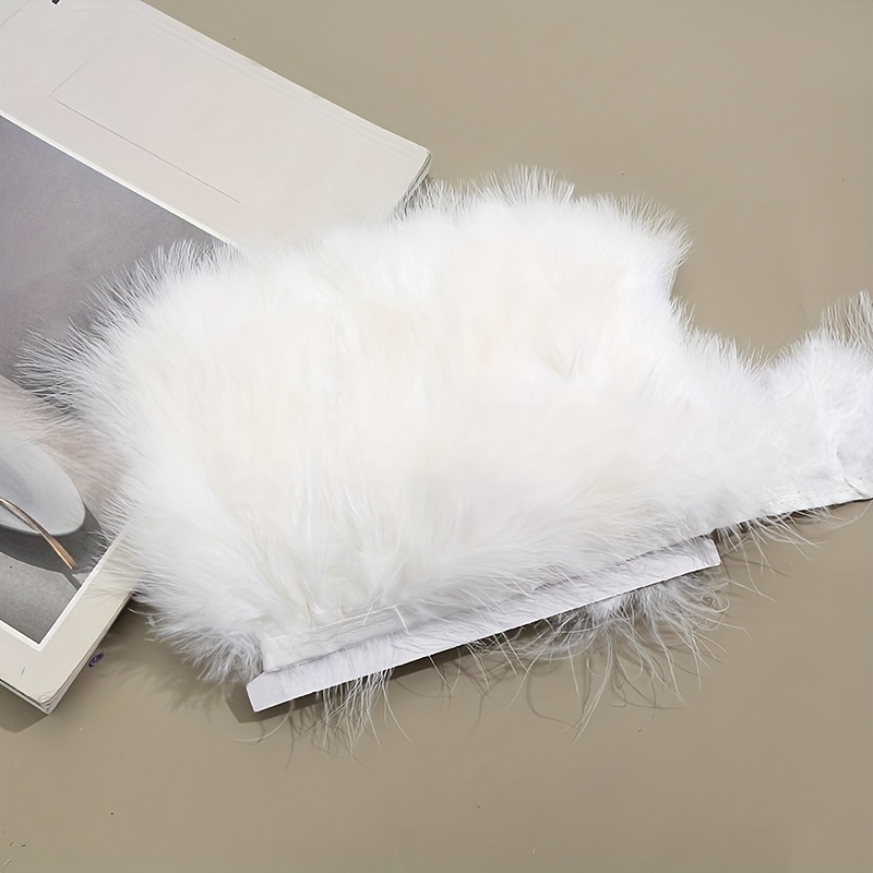 Fluffy Turkey Feathers Trim Fr - Fringe Ribbon Sewing avaliação e preço
