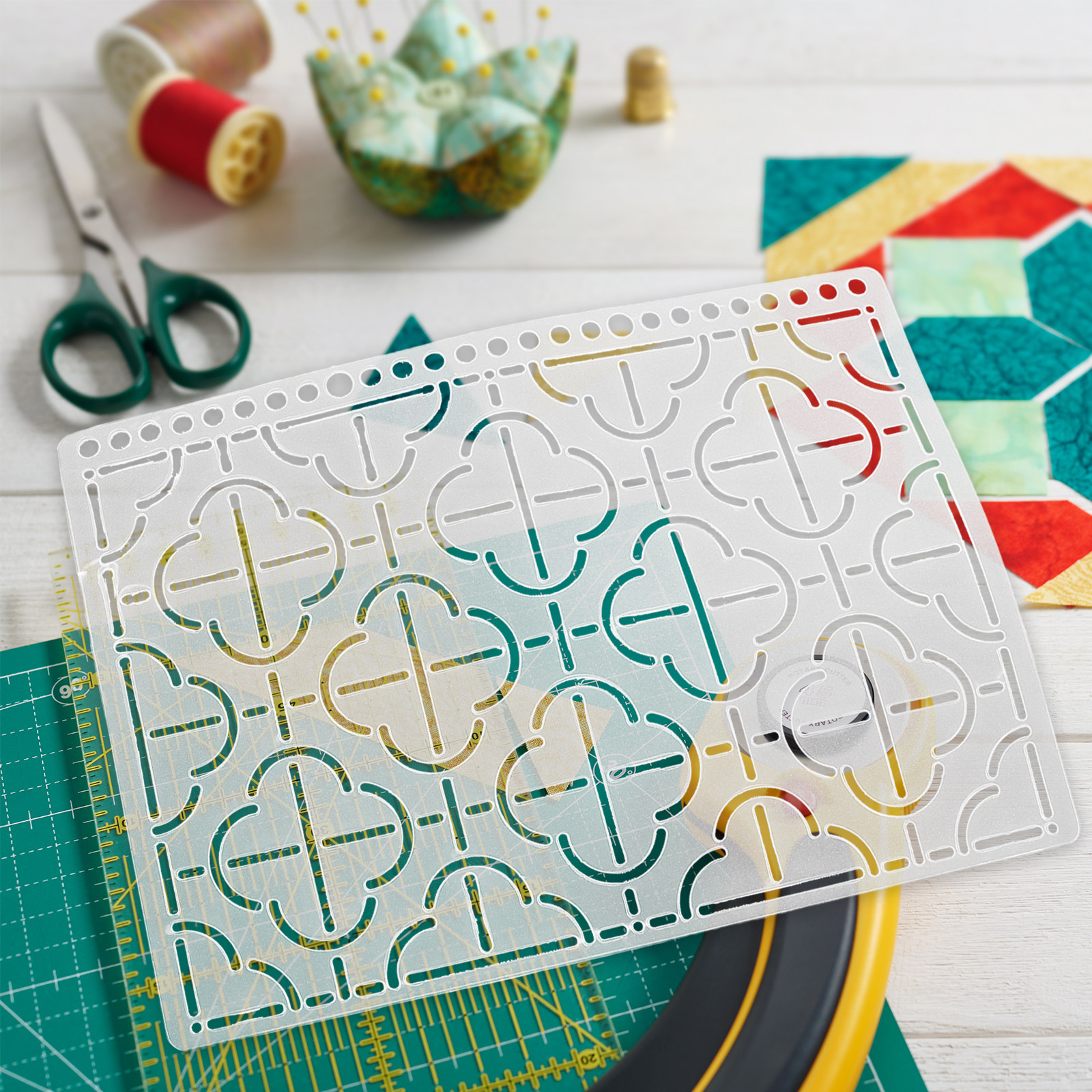 Professional Quilting Template - Embroidery Craft avaliação e preço