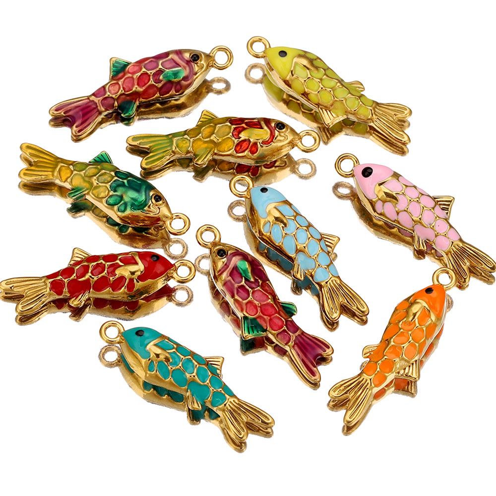 2pcs Stainless Steel Colorful  - Embellishment Crafts avaliação e preço