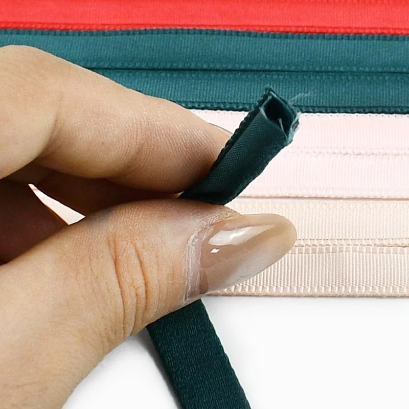 10M 10mm Nylon Tubular Ribbon  - Velvet Ribbon Roll avaliação e preço