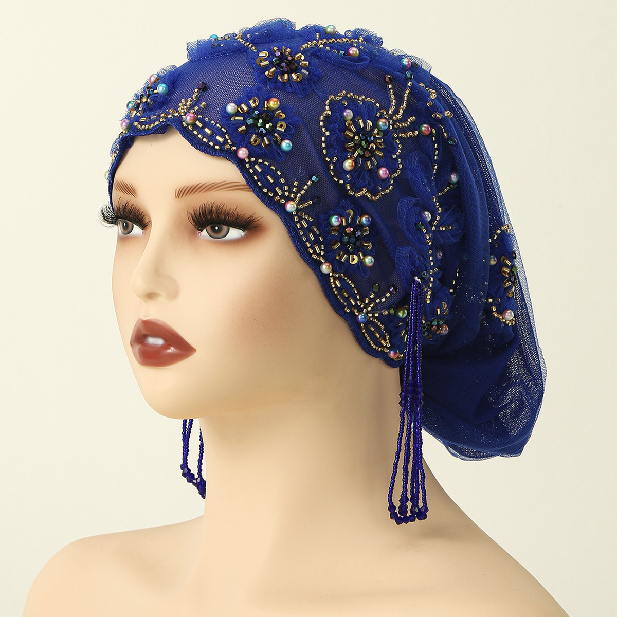 New Lace Embroidery Bonnet Tur - Tassel Fringe Trim avaliação e preço