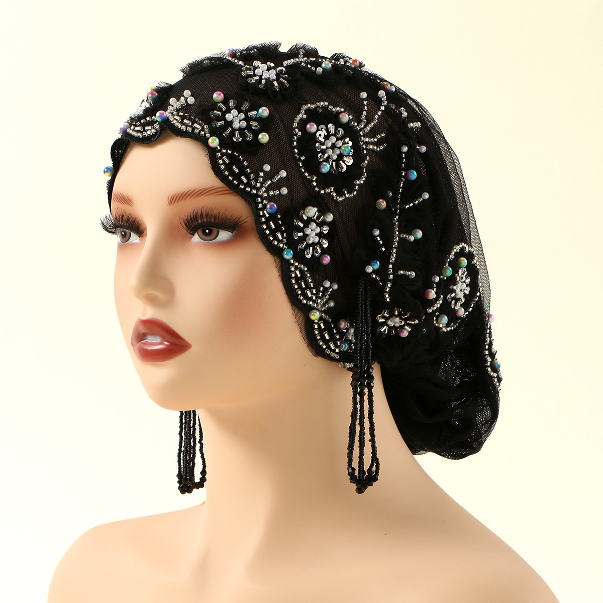 New Lace Embroidery Bonnet Tur - Tassel Fringe Trim avaliação e preço