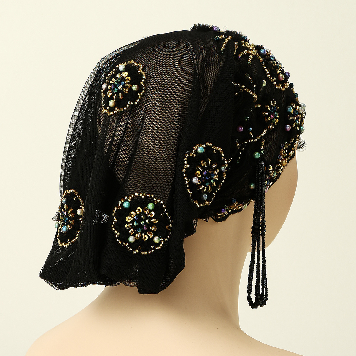 New Lace Embroidery Bonnet Tur - Tassel Fringe Trim avaliação e preço