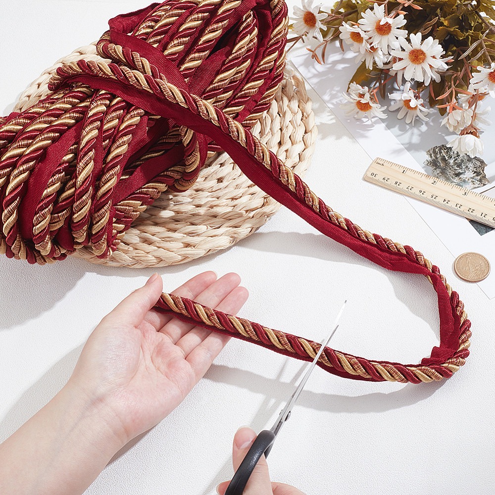 Polyester Twist Lip Cord Trim  - Cord Trim Twisted avaliação e preço