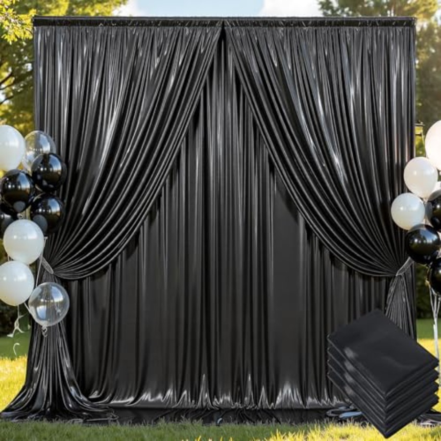 Party backdrop curtain: wrinkl - Sequin Fabric Panel avaliação e preço