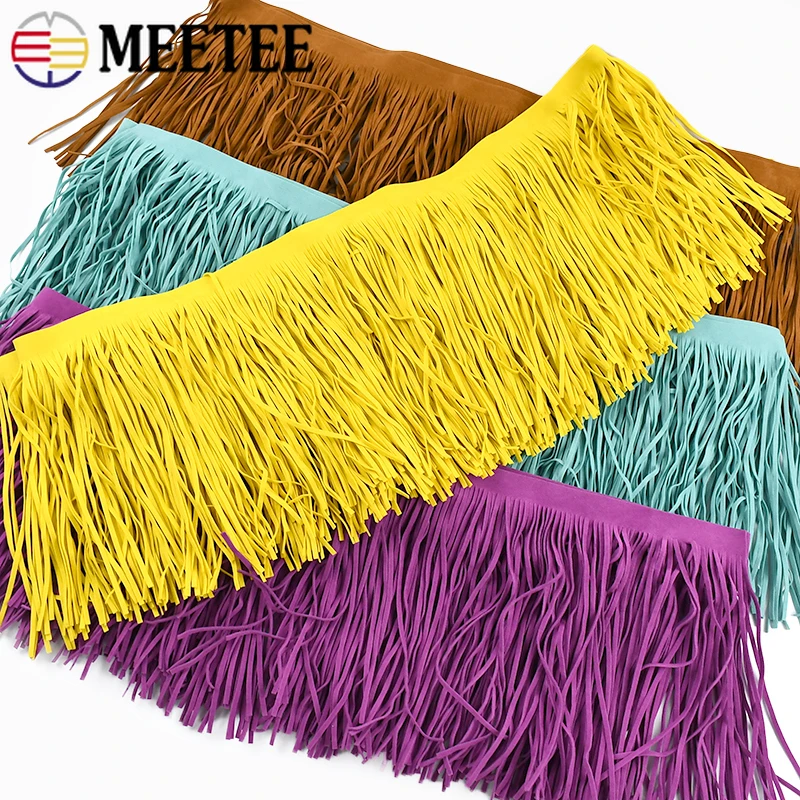 1-5M 15cm Suede Tassel Fringes - Fringe Ribbon Sewing avaliação e preço