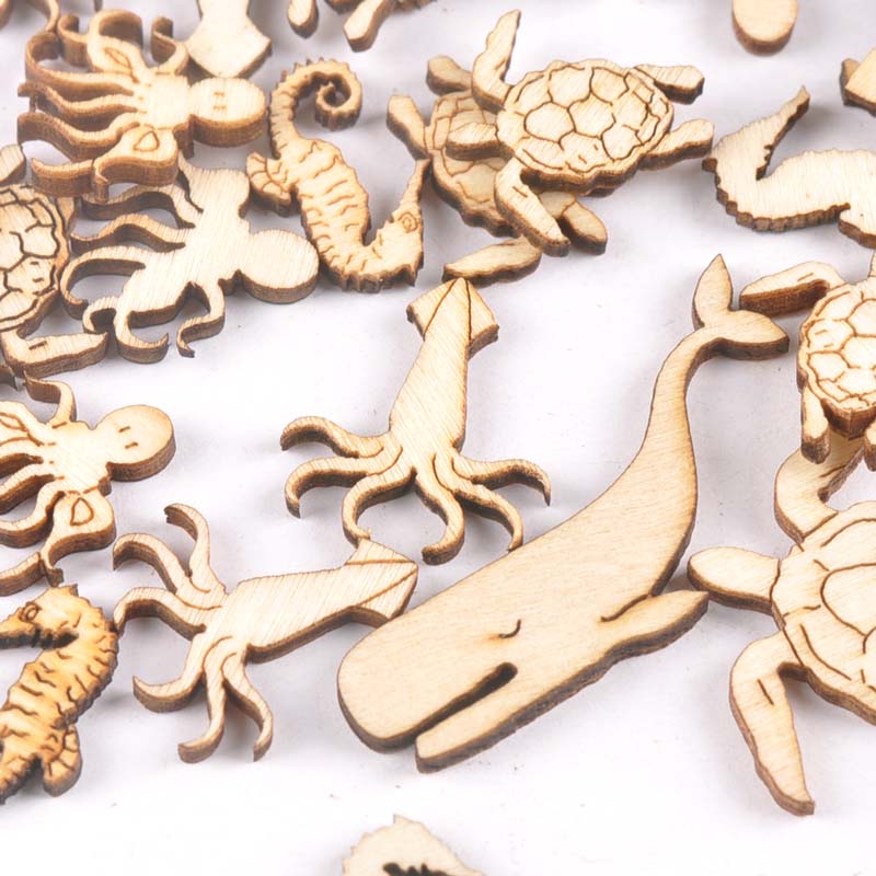 20Pcs 25-40mm Sea Turtle/horse - Embellish Craft avaliação e preço
