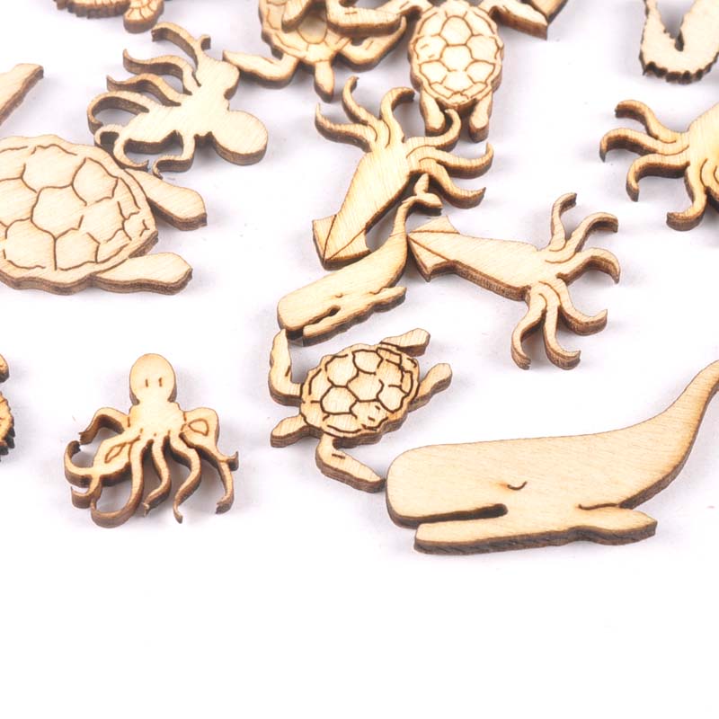 20Pcs 25-40mm Sea Turtle/horse - Embellish Craft avaliação e preço