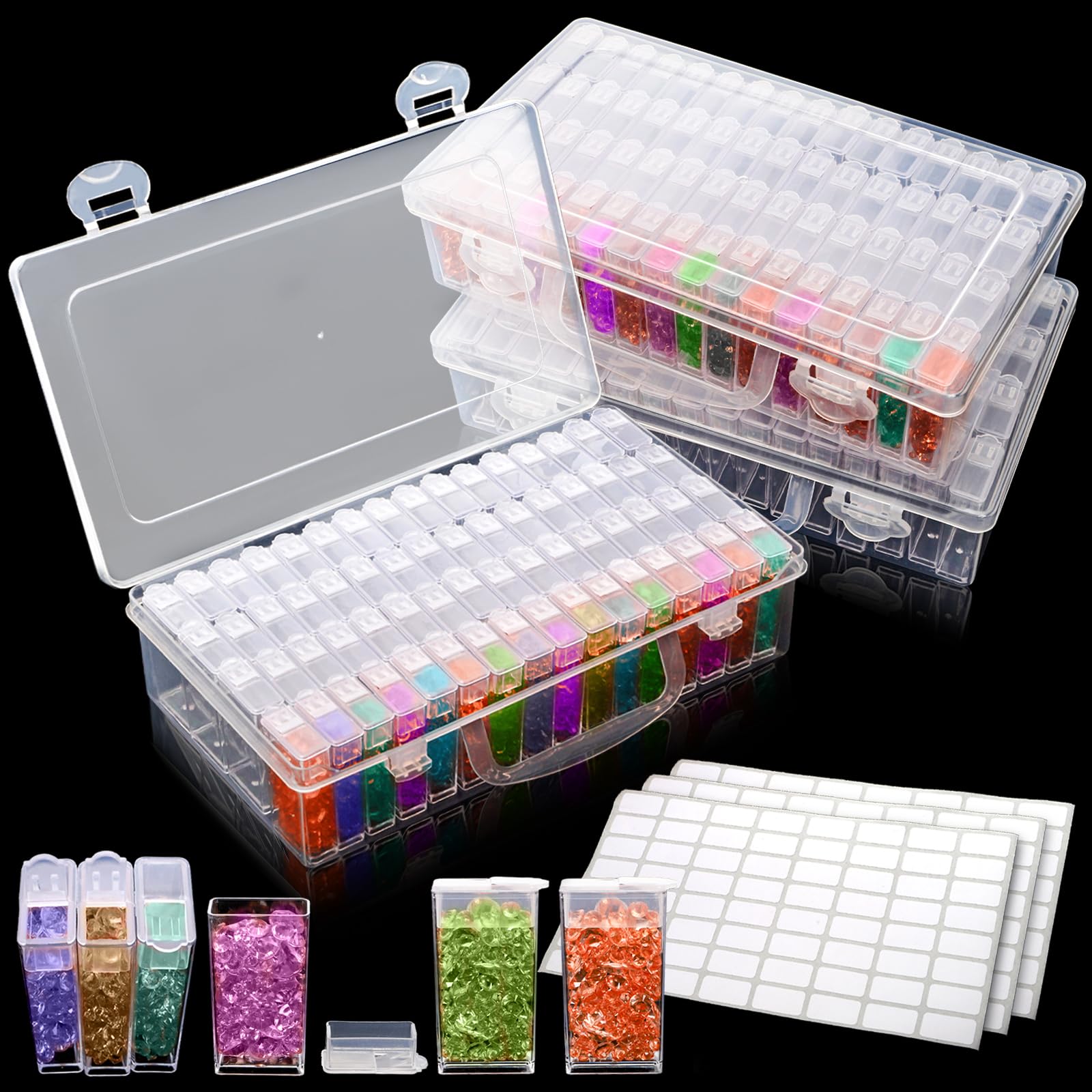 Diamond Art Storage Containers - Embroidery Embellishments avaliação e preço