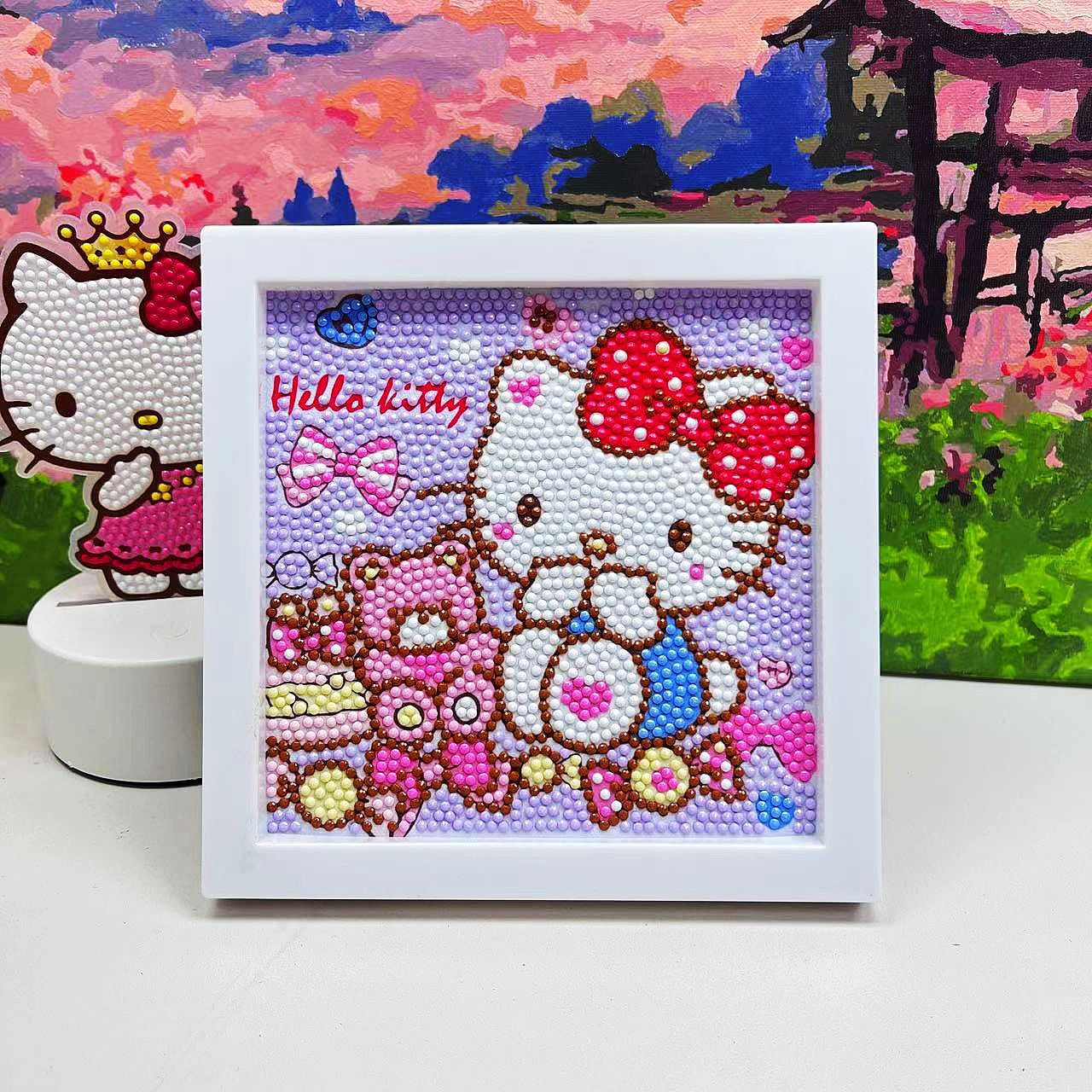 Keeppley&Sanrio Hello Kitty Cr - Embroidery Embellishments avaliação e preço