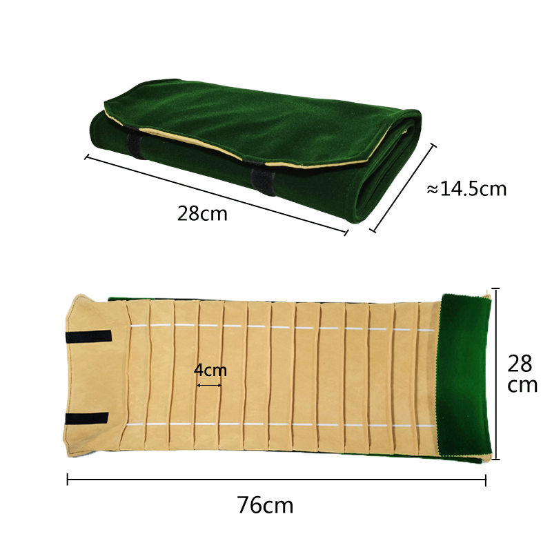 Velvet Watch Roll Bag Jewelry  - Velvet Ribbon Roll avaliação e preço