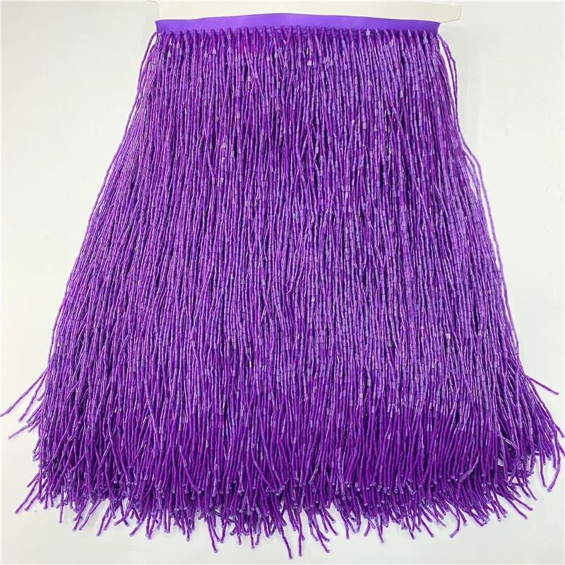 5meters/lot beautiful trim Pol - Beaded Trim Fringe avaliação e preço