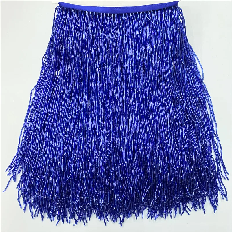 5meters/lot beautiful trim Pol - Beaded Trim Fringe avaliação e preço