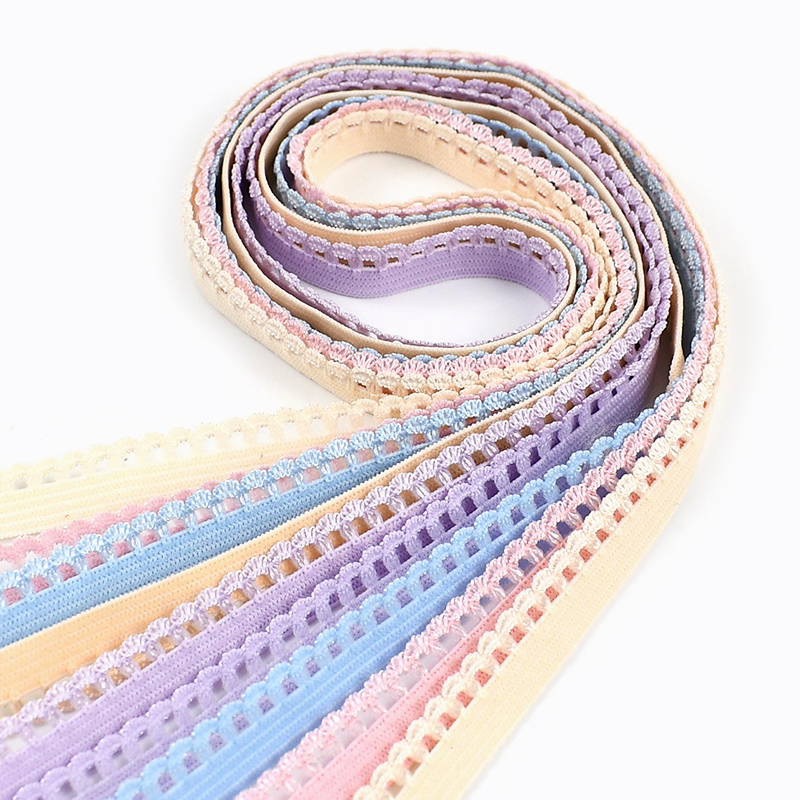2-20Meters 10mm Colored Elasti - Lace Ribbon Trim avaliação e preço