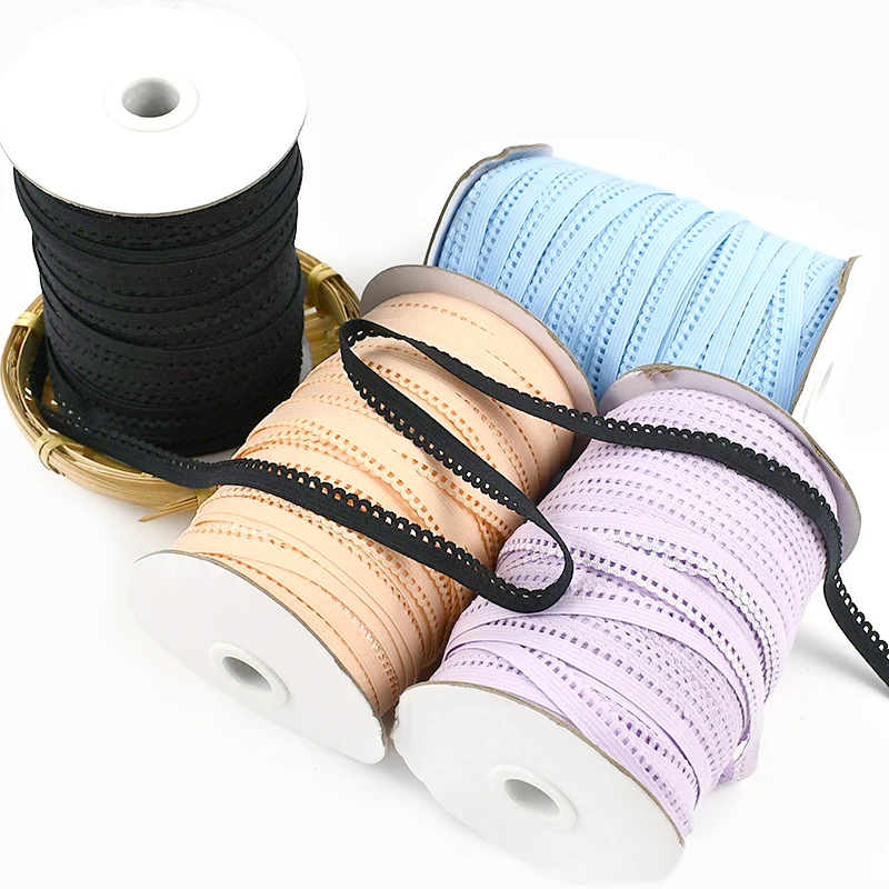 2-20Meters 10mm Colored Elasti - Lace Ribbon Trim avaliação e preço