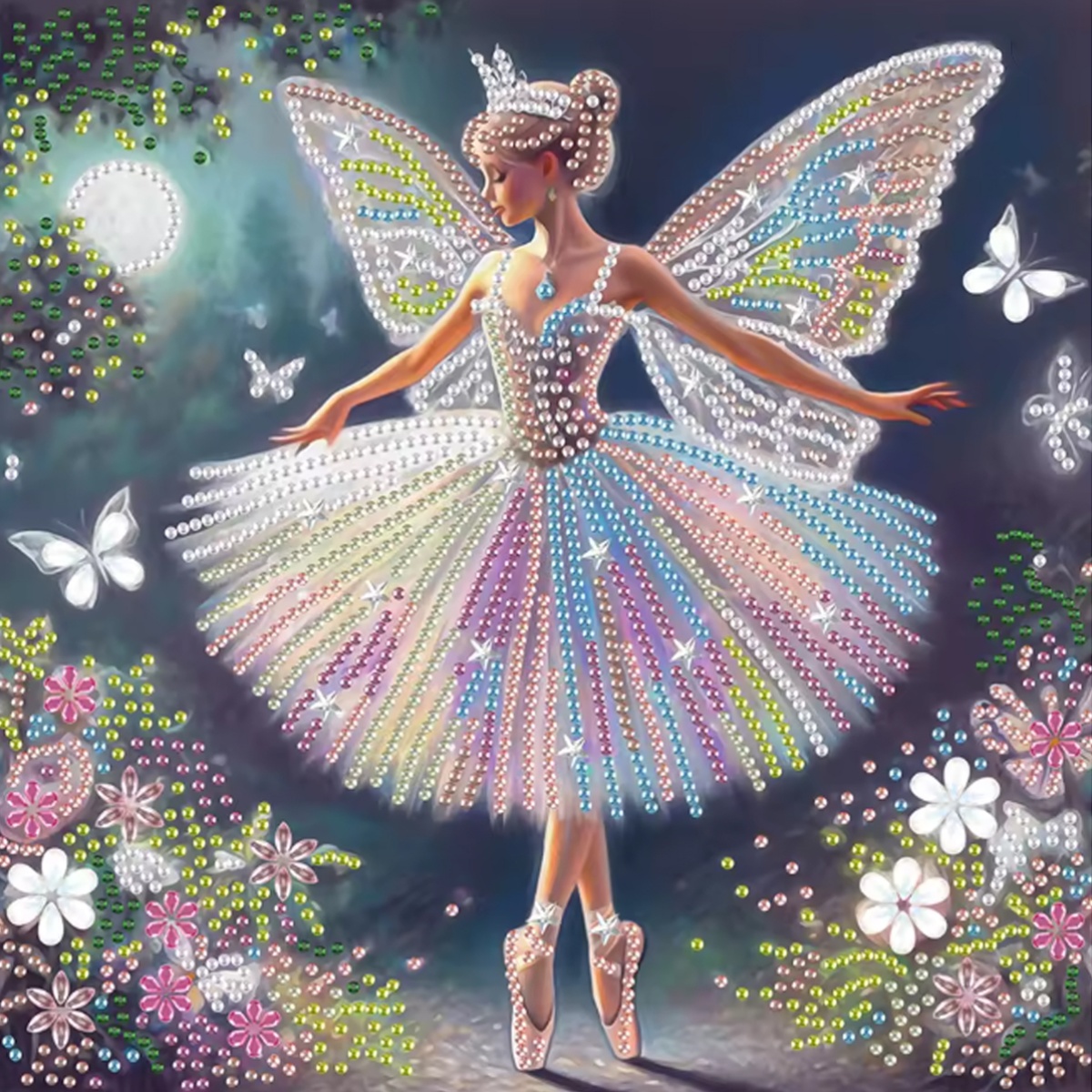 Butterfly Fairy Pattern Series - Embroidery Embellishments avaliação e preço
