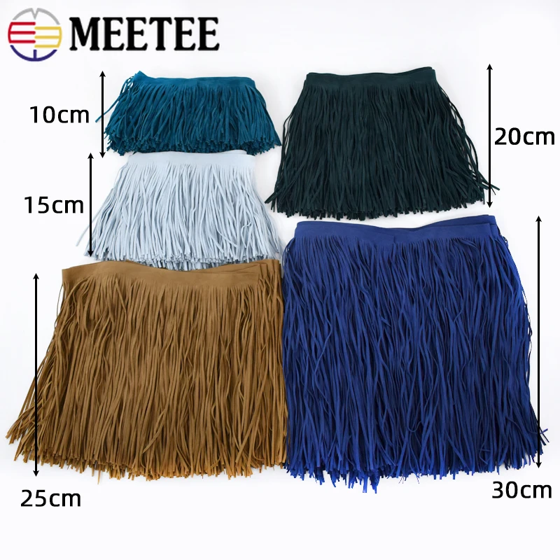 5Meters Meetee 10-30cm Suede T - Fringe Ribbon Sewing avaliação e preço