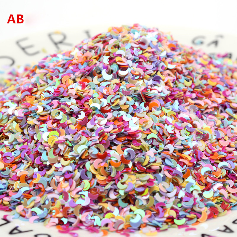 New Moon Gold Sequin Patches D - Embellishment Glue Craft avaliação e preço