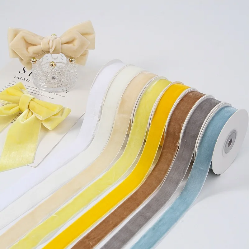 Classic 5yards 6mm-38mm Single - Velvet Ribbon Roll avaliação e preço