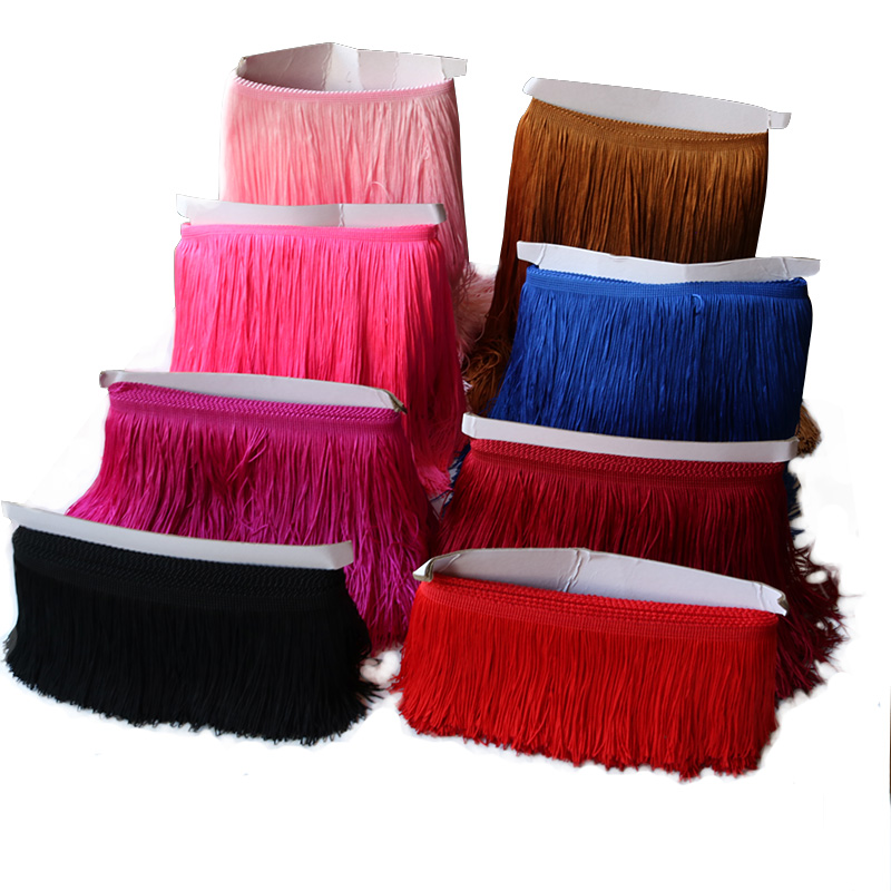 9/15/20/30cm Long Tassel Fring - Fringe Ribbon Sewing avaliação e preço