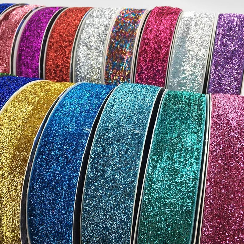 5-meter Roll Width 25mm Sparkl - Velvet Ribbon Roll avaliação e preço