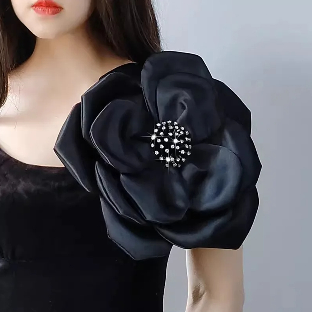 NEW 29cm 3D Big Flower Lace Pa - Applique Patch Flower avaliação e preço