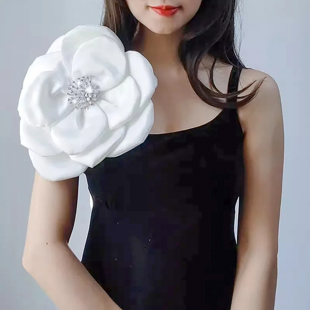NEW 29cm 3D Big Flower Lace Pa - Applique Patch Flower avaliação e preço