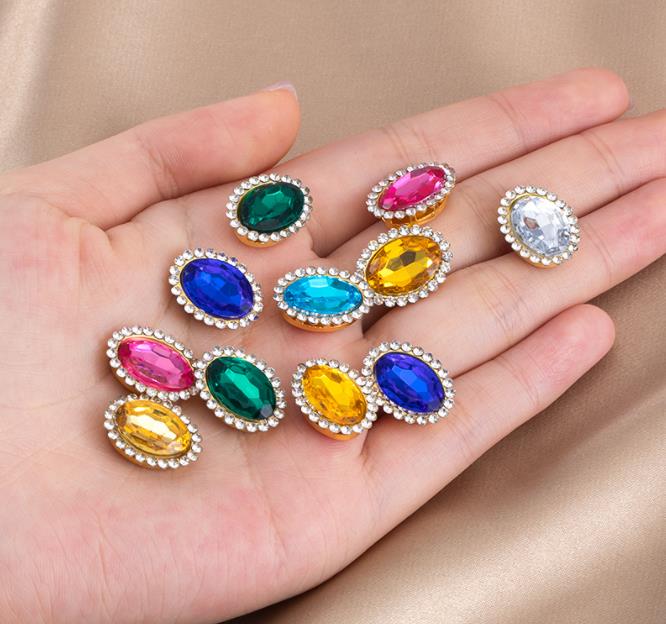 30pcs 14x18mm Colored Acrylic  - Embroidery Craft avaliação e preço