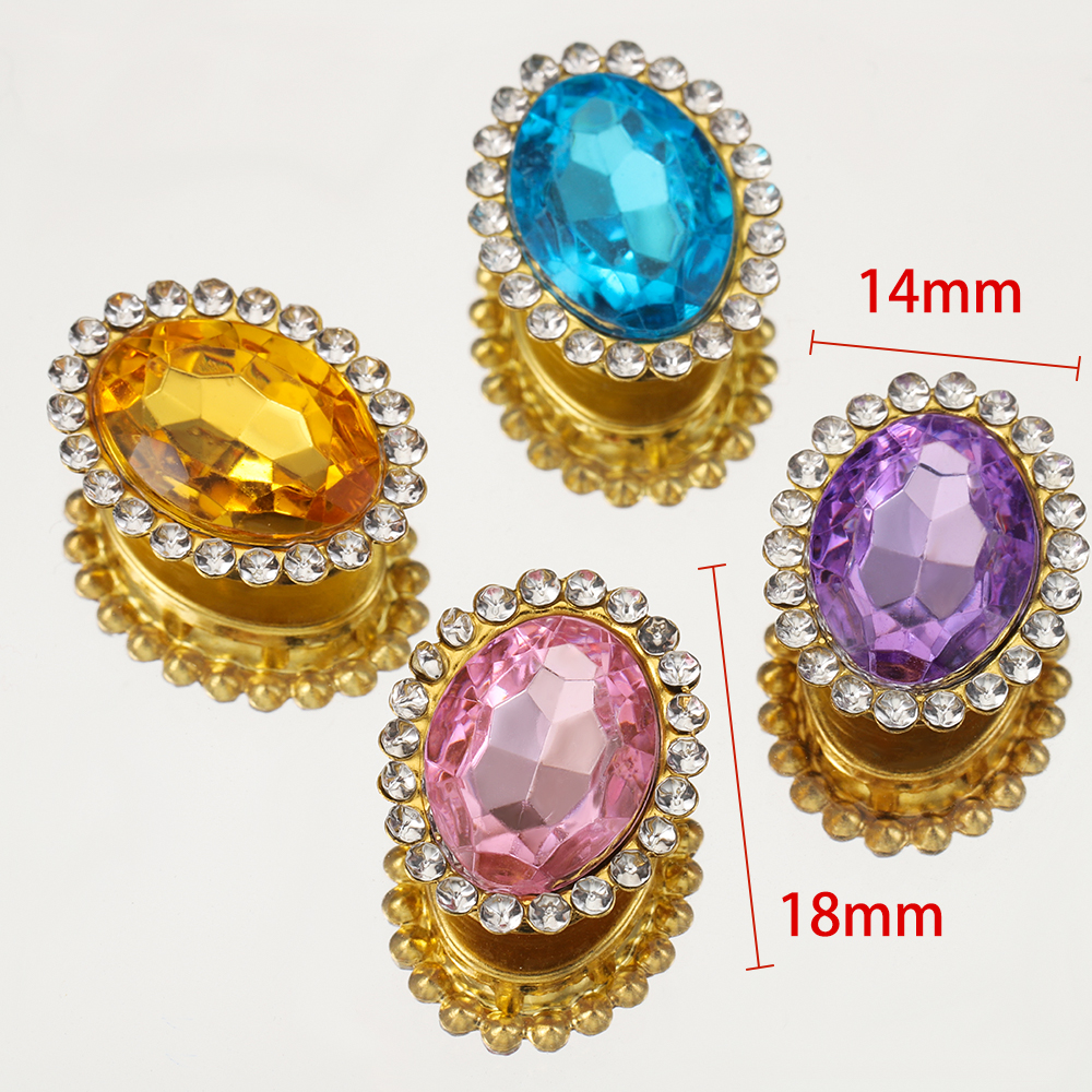 30pcs 14x18mm Colored Acrylic  - Embroidery Craft avaliação e preço