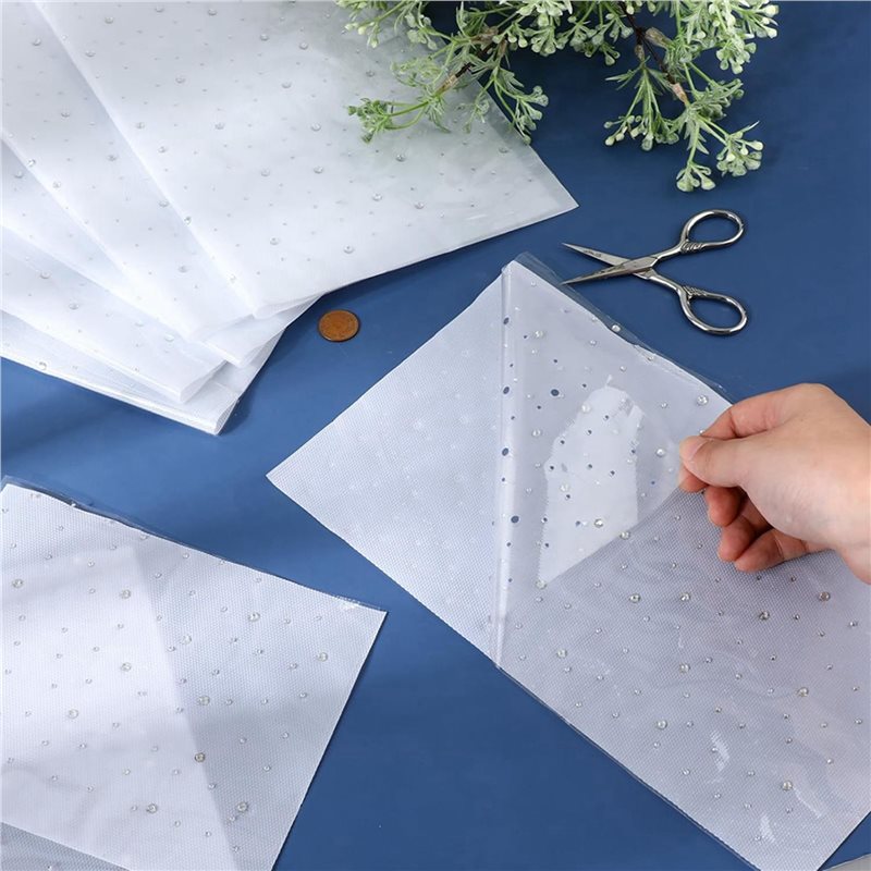 HLZS-40 Sheet Iron-On Rhinesto - Hotfix Rhinestone Sheet avaliação e preço