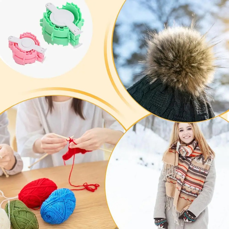 Pom Pom Maker Fluffs Ball Weav - Pom Pom Maker Tool avaliação e preço