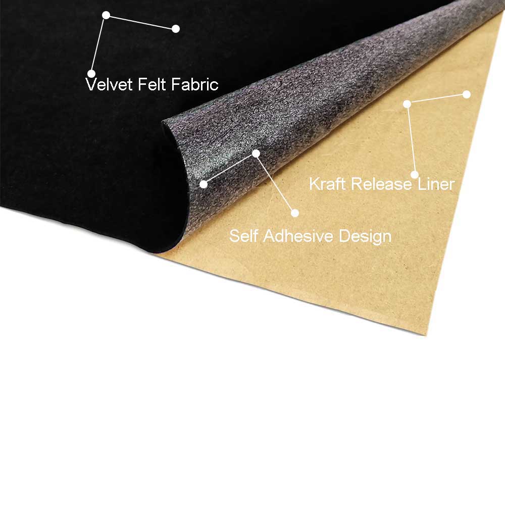1 roll 45 x 148cm Self-adhesiv - Velvet Ribbon Roll avaliação e preço